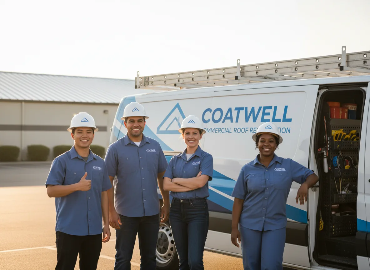Commercial roof coating company in Shannock, RI